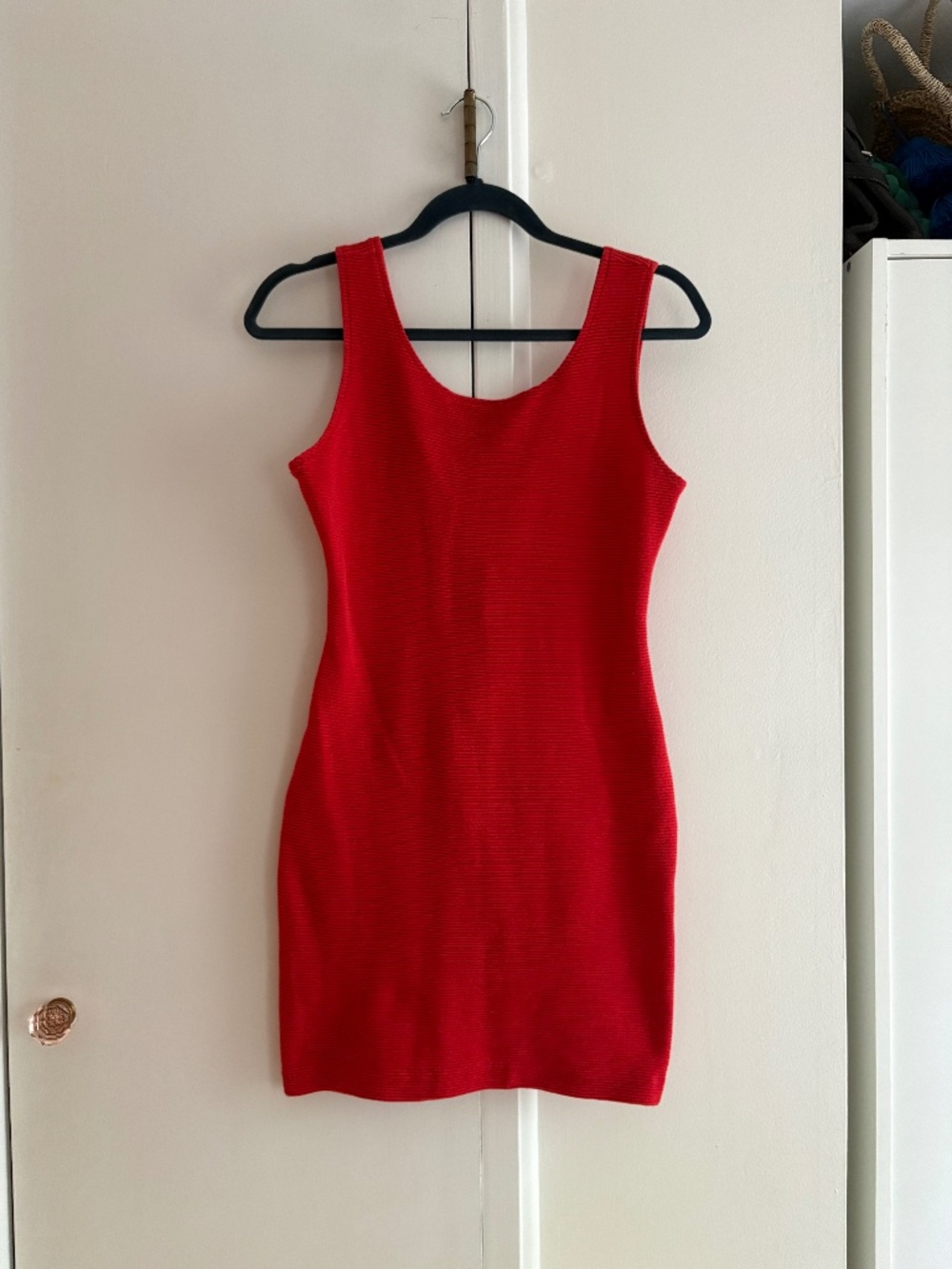Vintage Red Mini Dress